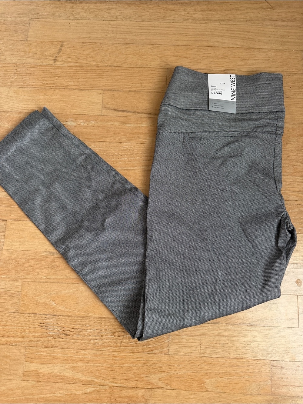 Nine West Gray Skinny Pants